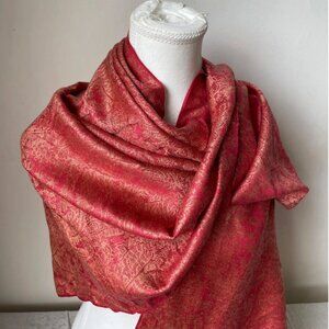 Silky soft scarf shawl and wrap, Holiday scarf, Gift for loved ones